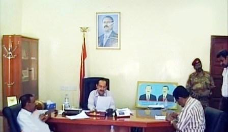 اجتماع تنفيذي شبوة برئاسة د. الأحمدي أمس